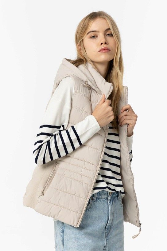 Chaleco Eve 4 beige