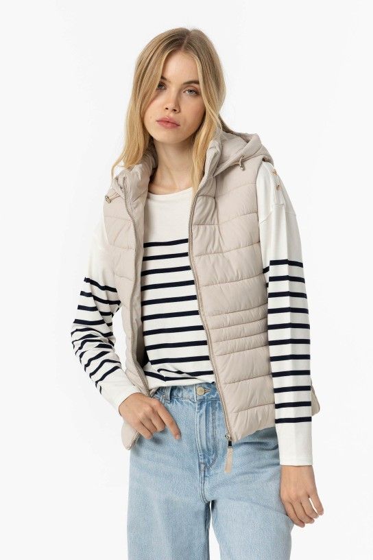 Chaleco Eve 4 beige - Imagen 2