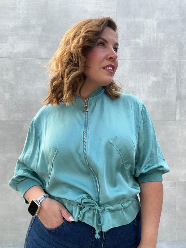 Bomber Dubai Turquesa - Imagen 2