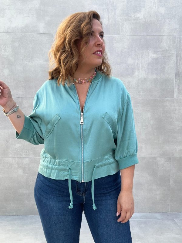 Bomber Dubai Turquesa - Imagen 3