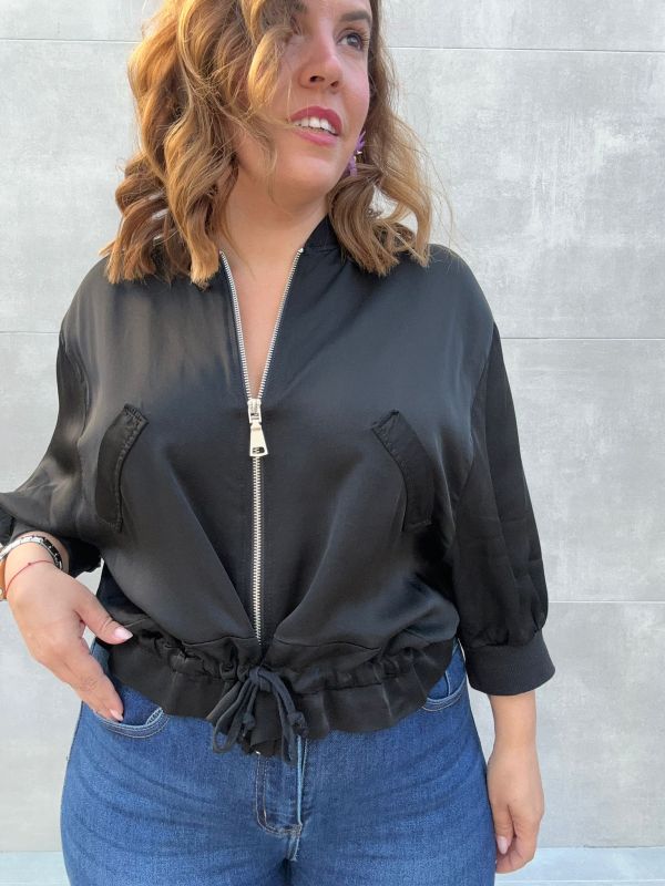 Bomber Dubai negro - Imagen 4