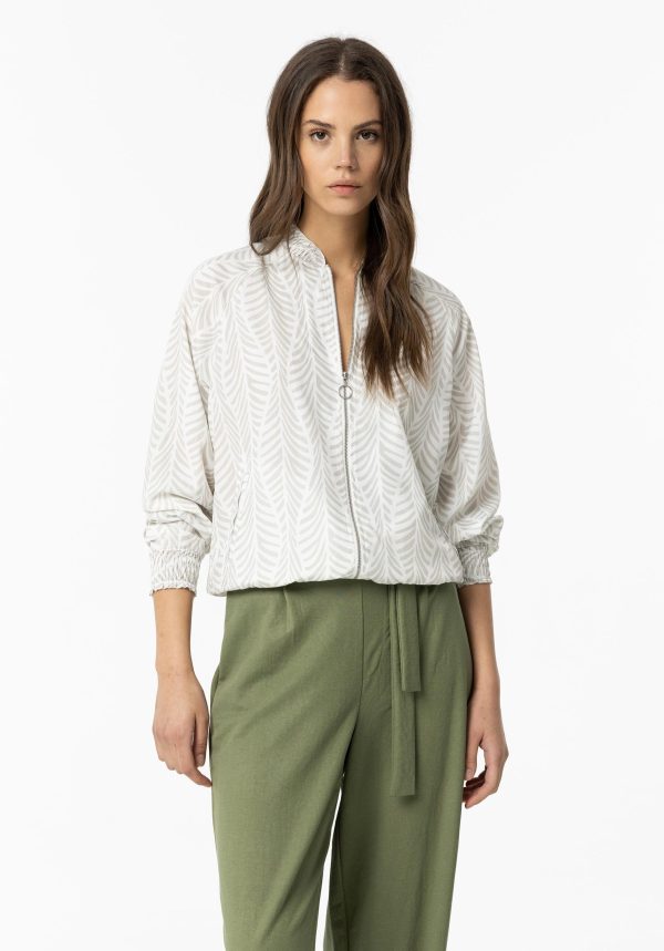 Bomber Leesa blanca - Imagen 4