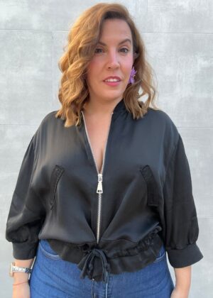 Bomber Dubai negro