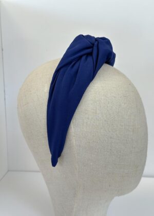 Diadema Maxi Nudo azulon