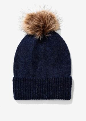 Gorro Pamela azul marino