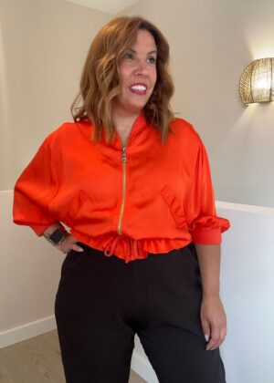 Bomber Dubai naranja
