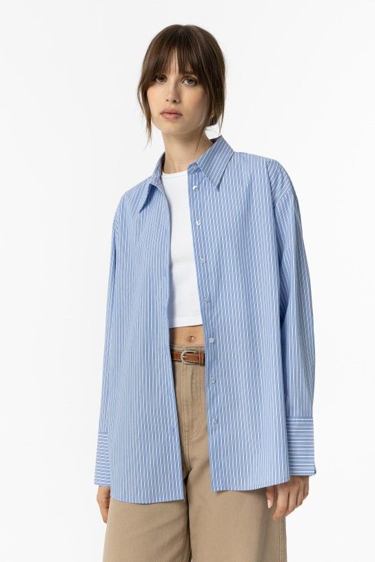 Camisa Castro azul - Imagen 2