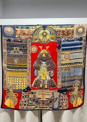 Pañuelo Samurai marino y rojo