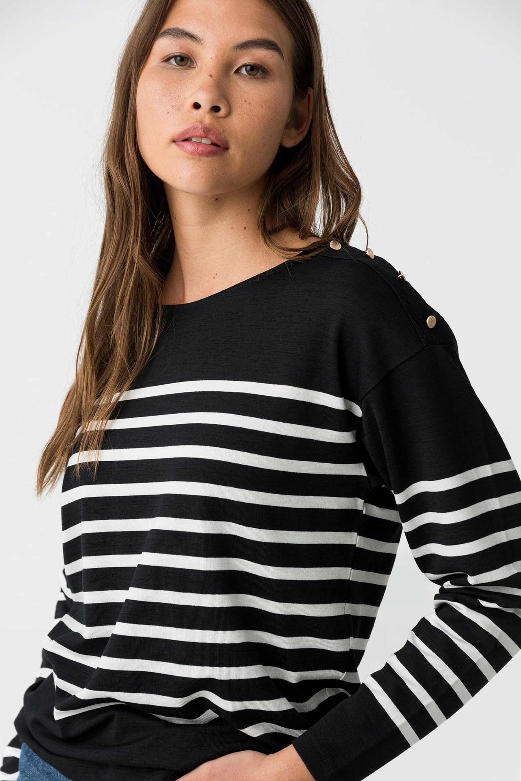 Camiseta Venice negro y blanco - Imagen 2