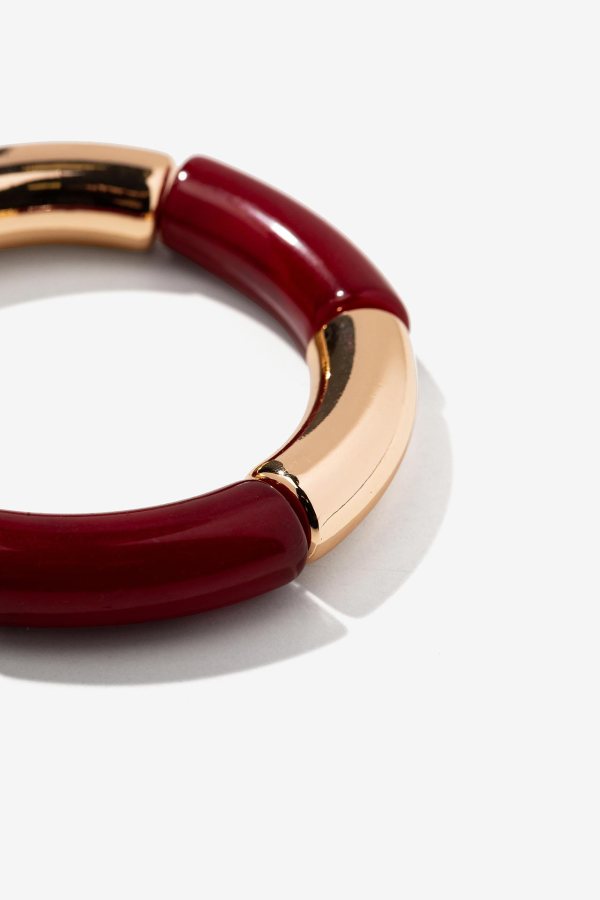 Brazalete dorado y burdeos 1915 - Imagen 2