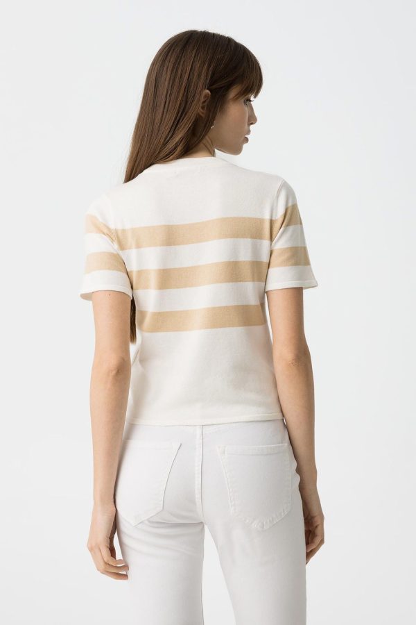 Jersey Claudie camel - Imagen 3