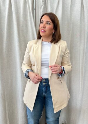 Blazer Timón Beige
