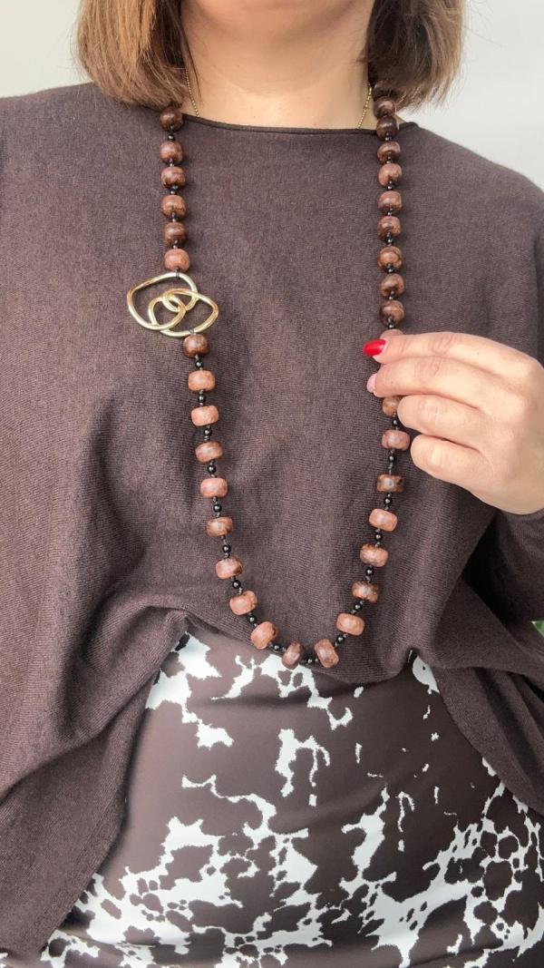 Collar LIS chocolate