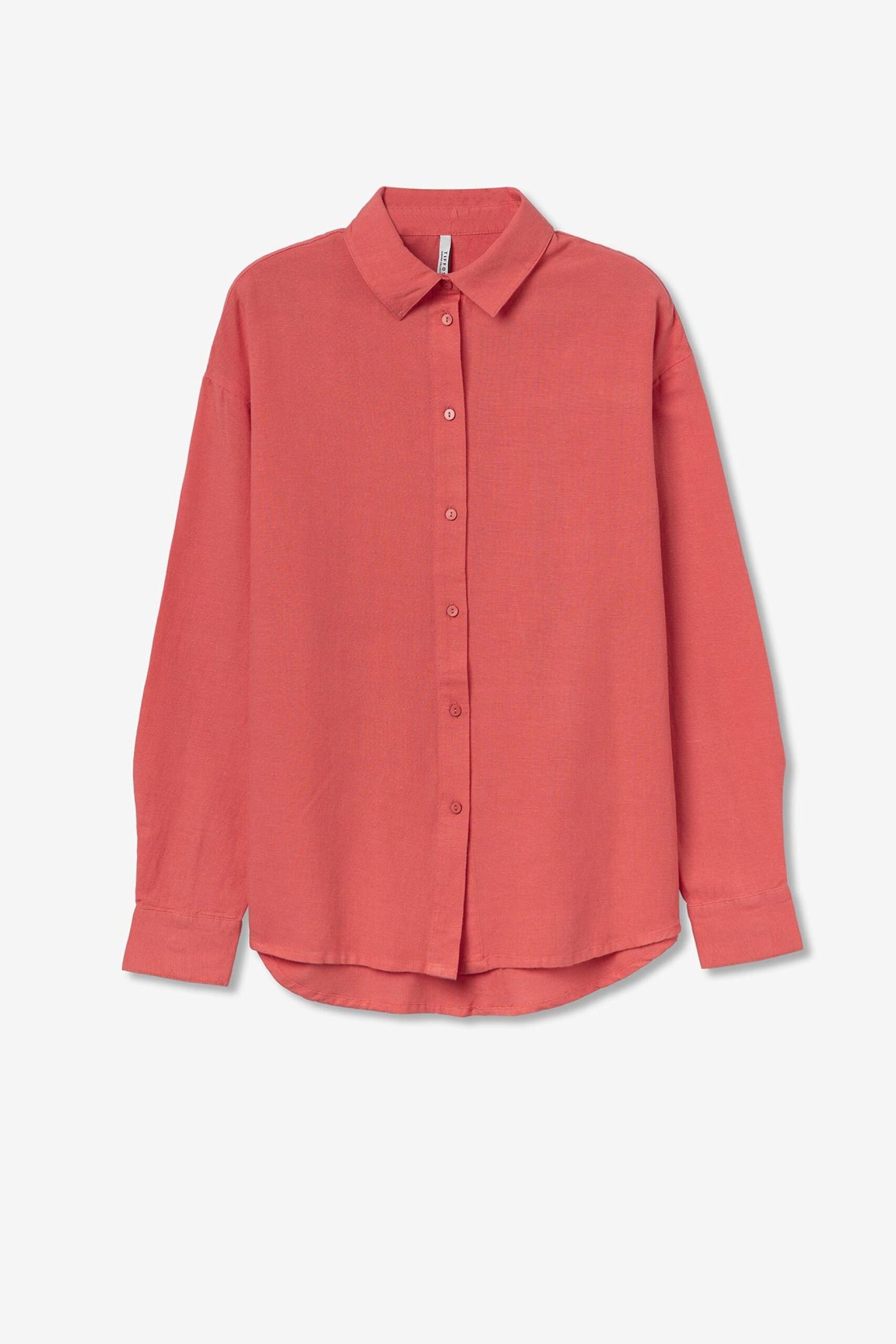 Camisa Elli coral - Imagen 5
