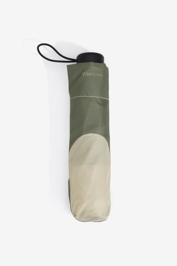 PARAGUAS VERDE TRICOLOR 078