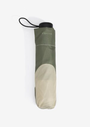 PARAGUAS VERDE TRICOLOR 078