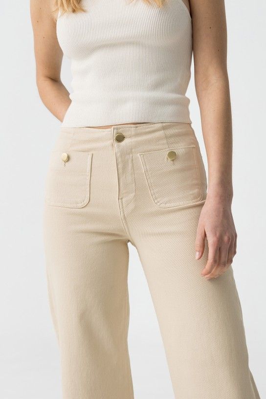 Pantalón sarah beige - Imagen 4