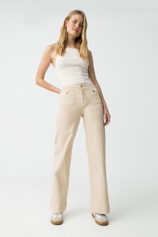 Pantalón sarah beige