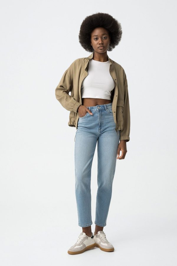 Jean MOMFIT Denim claro - Imagen 2