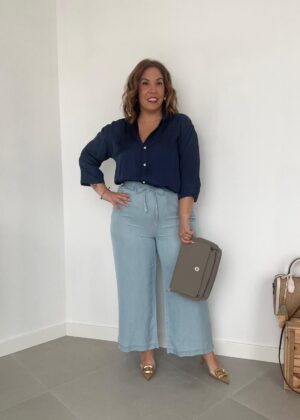 Blusa Pippa marino