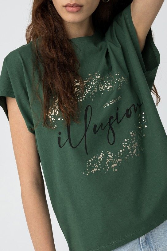 Camiseta Madrid verde - Imagen 2