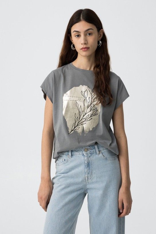 Camiseta Madrid gris