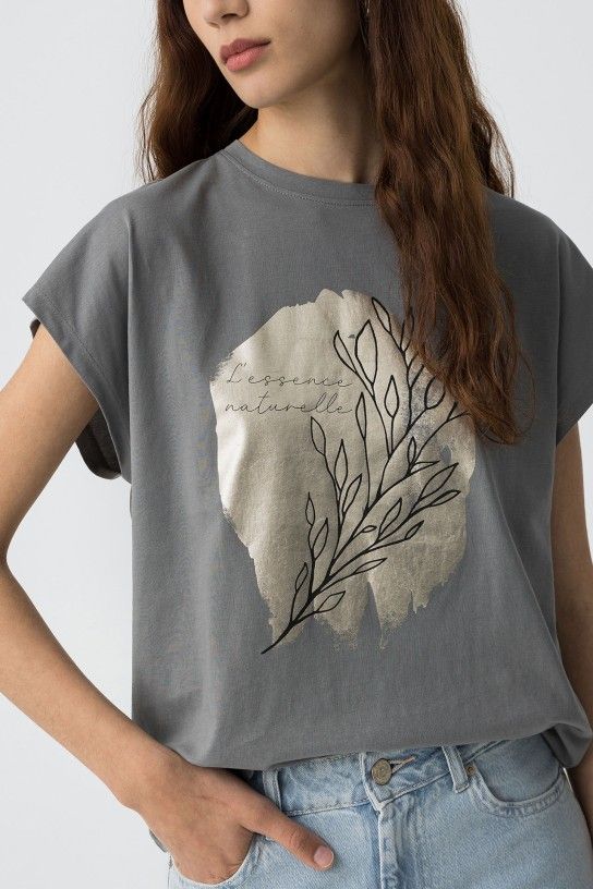 Camiseta Madrid gris - Imagen 2