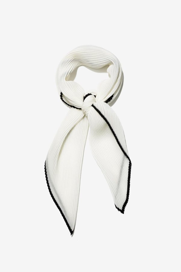 Pañuelo plisado PERLA