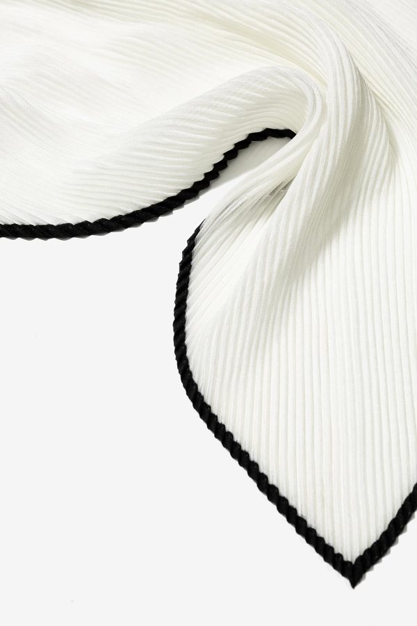 Pañuelo plisado PERLA - Imagen 3