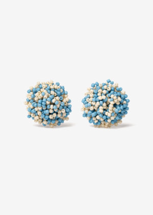 Pendientes cuentas azules 2099