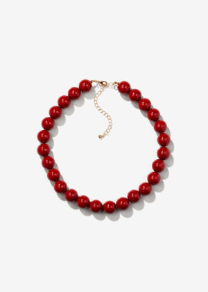 Collar VILMA rojo