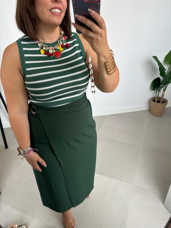 Falda Greeny verde - Imagen 3