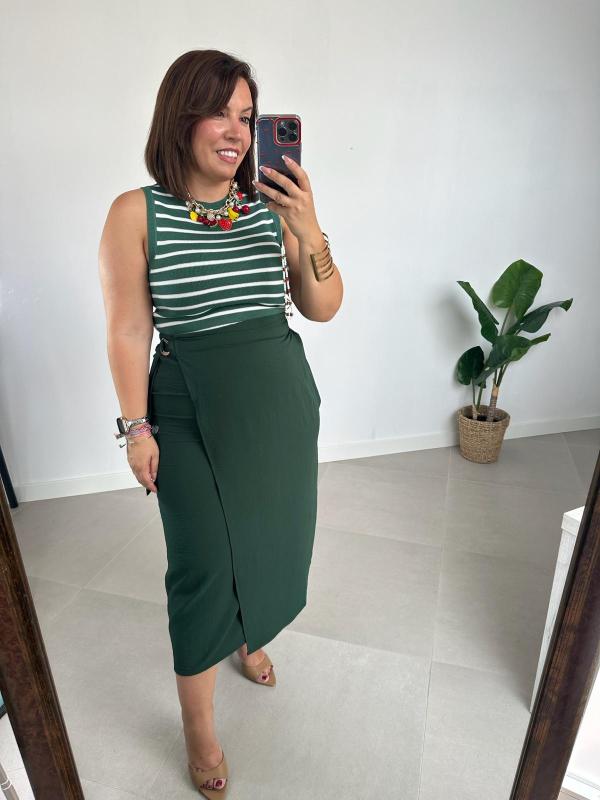 Falda Greeny verde