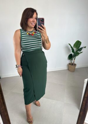 Falda Greeny verde