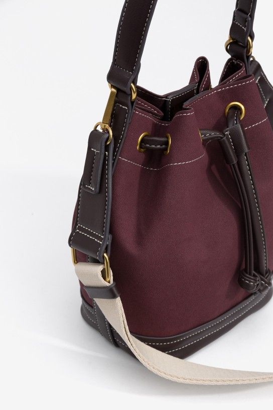 Bolso Kendra burdeos - Imagen 2