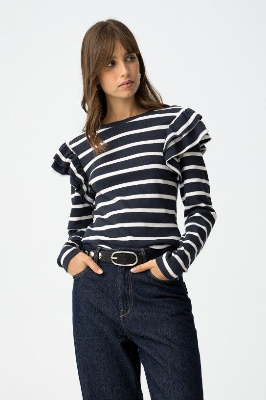 Camiseta Charlie canalé