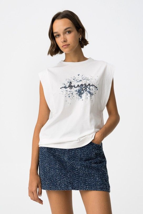 Camiseta Indigo Blanco