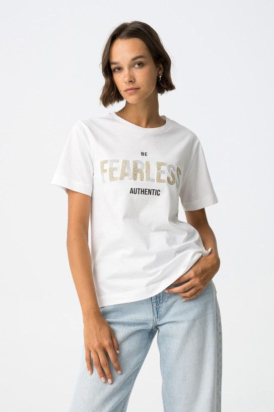 Camiseta Bold Blanco