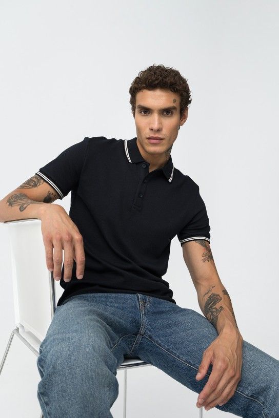 Polo America Azul Marino - Imagen 2