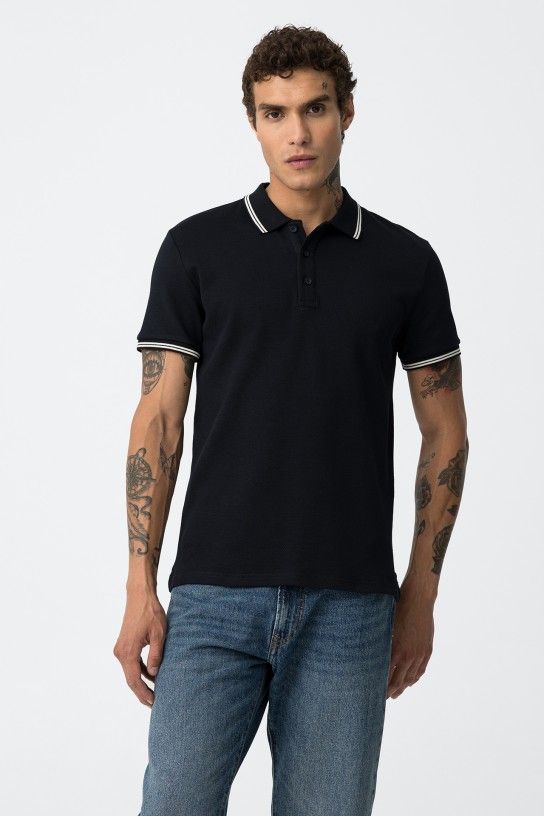 Polo America Azul Marino