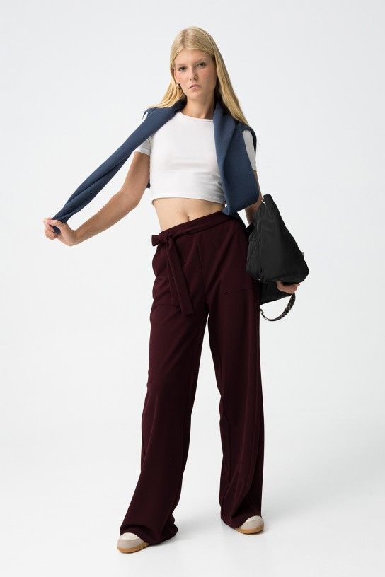 Pantalón Johnson Burdeos