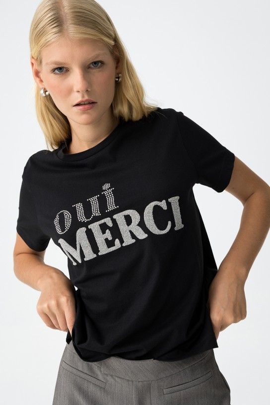 Camiseta Bold negra - Imagen 3