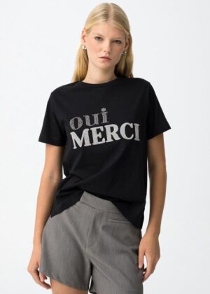 Camiseta Bold negra