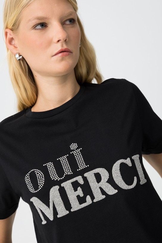 Camiseta Bold negra - Imagen 2