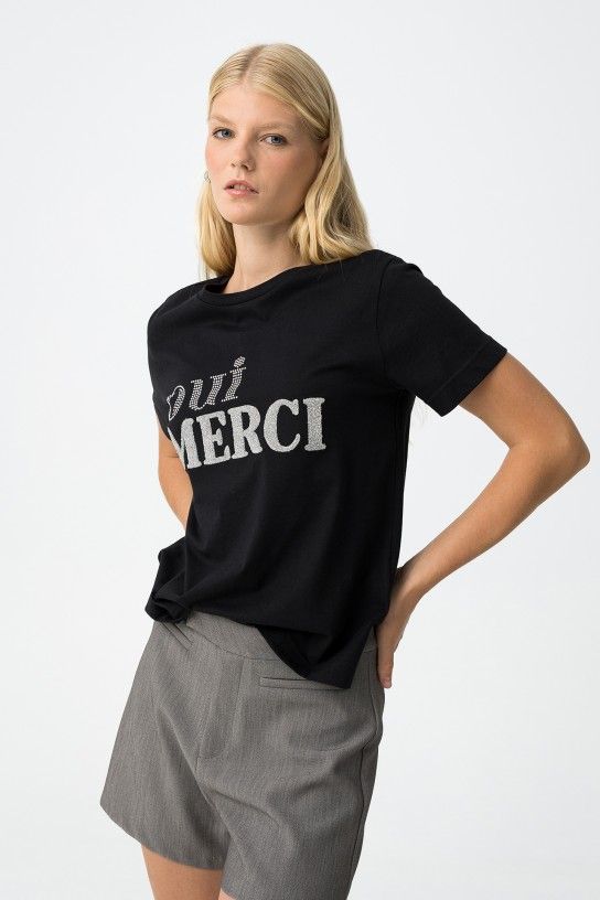 Camiseta Bold negra - Imagen 4