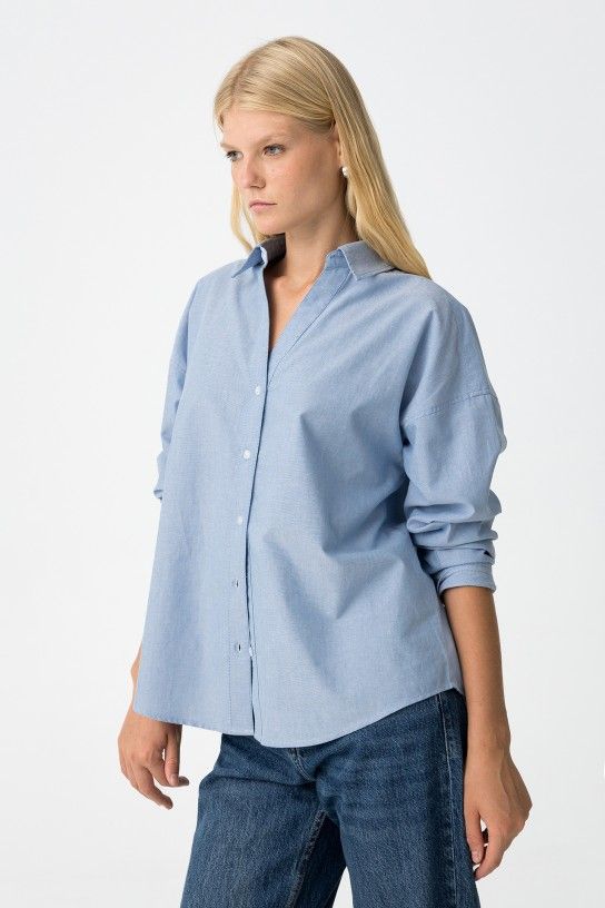 Camisa Tancy Celeste - Imagen 3