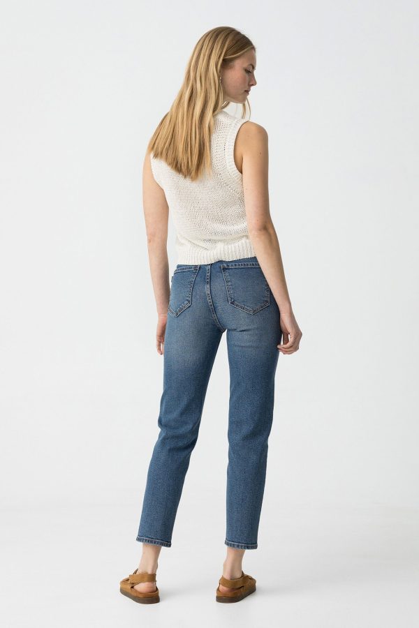 Vaquero MOMFIT Denim medio - Imagen 4