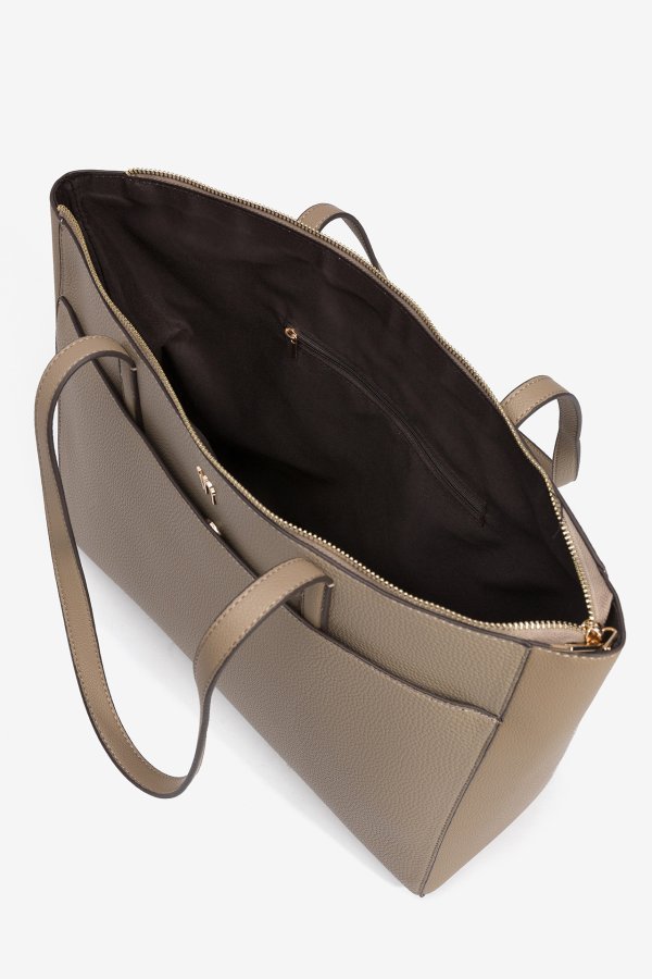 Bolso SHOPPER ANA BAG_4619 BEIGE - Imagen 3