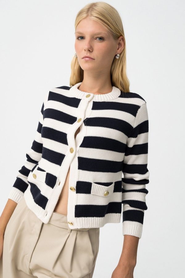 Cardigan Requiem Rayas - Imagen 2