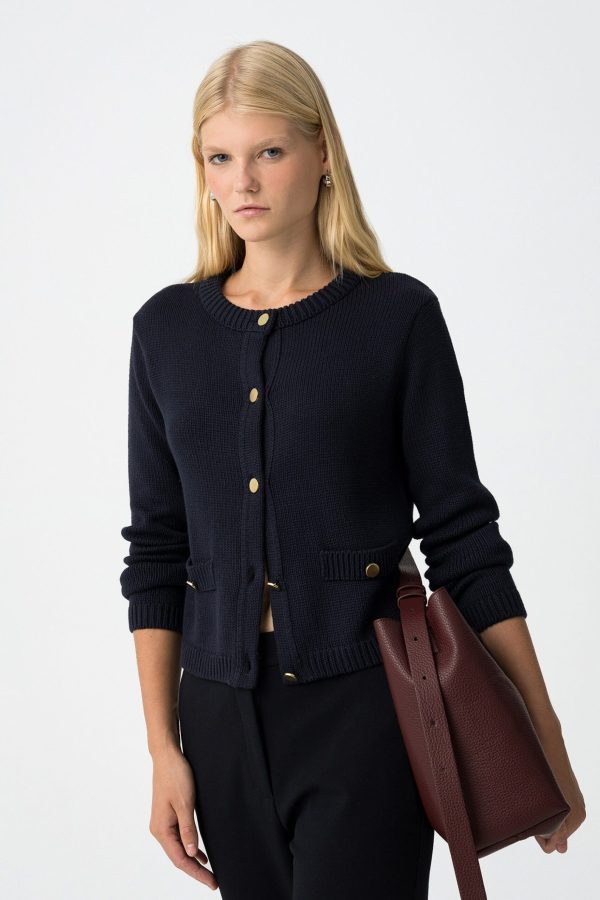 Cardigan Requiem Marino